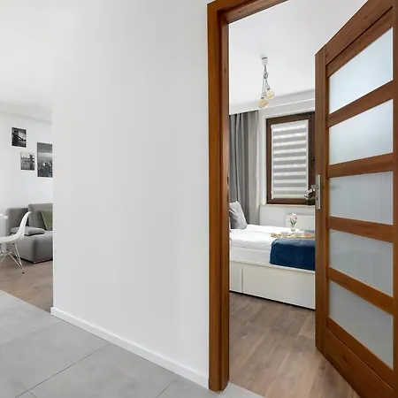 White And Grey In Cracow With Parking By Renters *