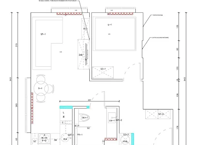 Apartman White And Grey In Cracow With Parking By Renters Krakkó